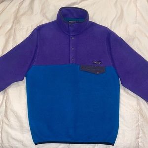 *Rare* 90s Patagonia Men's Lightweight Synchilla® Snap-T® Fleece Pullover